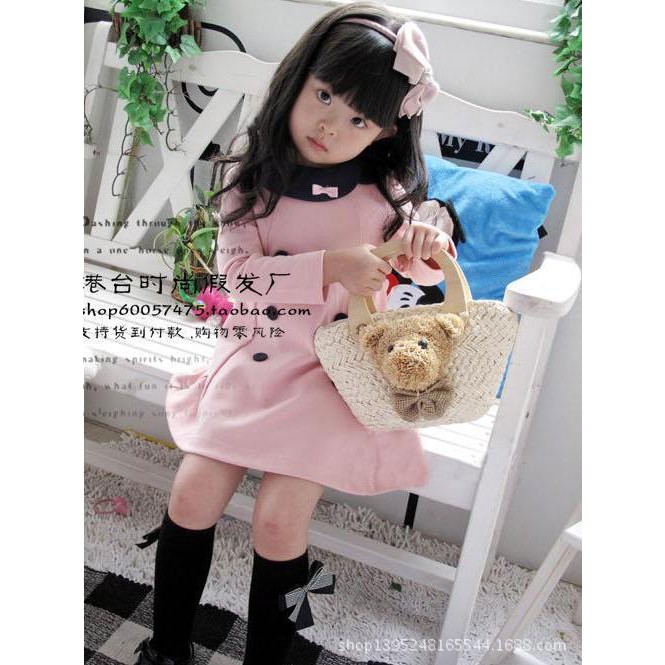 Tóc giả bé gái dễ thương + tặng kèm lưới TG78