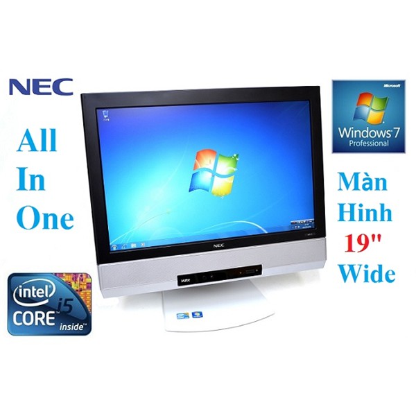 Máy Tính Đồng Bộ NEC core i5 ram 4G HDD 250GB hàng Nhật chất lượng màn hình 19inch | BigBuy360 - bigbuy360.vn