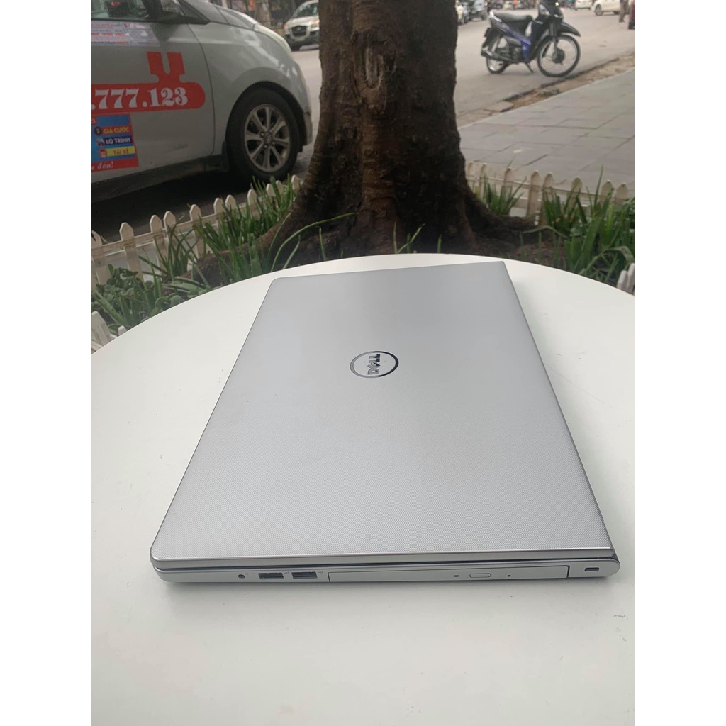 LAPTOP DELL N5555 VỎ NHÔM MÀU BẠC 15,6inh cực đẹp nét RAM 4GB SSD 120GB VGA RỜI 2GB VĂN PHÒNG, GAME NHẸ | BigBuy360 - bigbuy360.vn