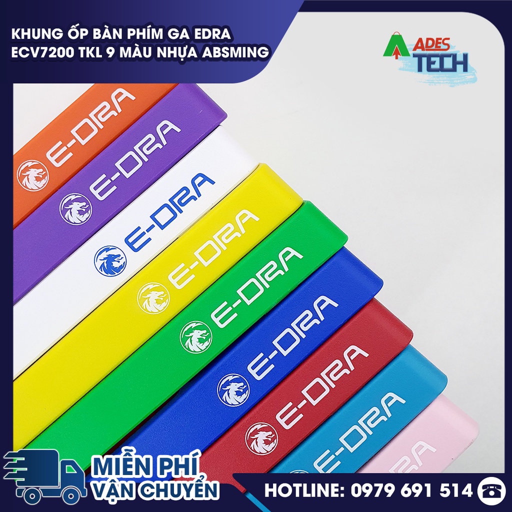 KHUNG ỐP BÀN PHÍM GA EDRA ECV7200 TKL 9 MÀU NHỰA ABSMING - Chuyên Dùng Dòng E-DRA EK387 SIÊU XINH