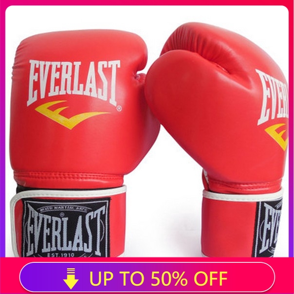 Everlast  Professional Boxing Muay Thai Training Gloves 12oz  5M Elastic Boxing Hand wraps