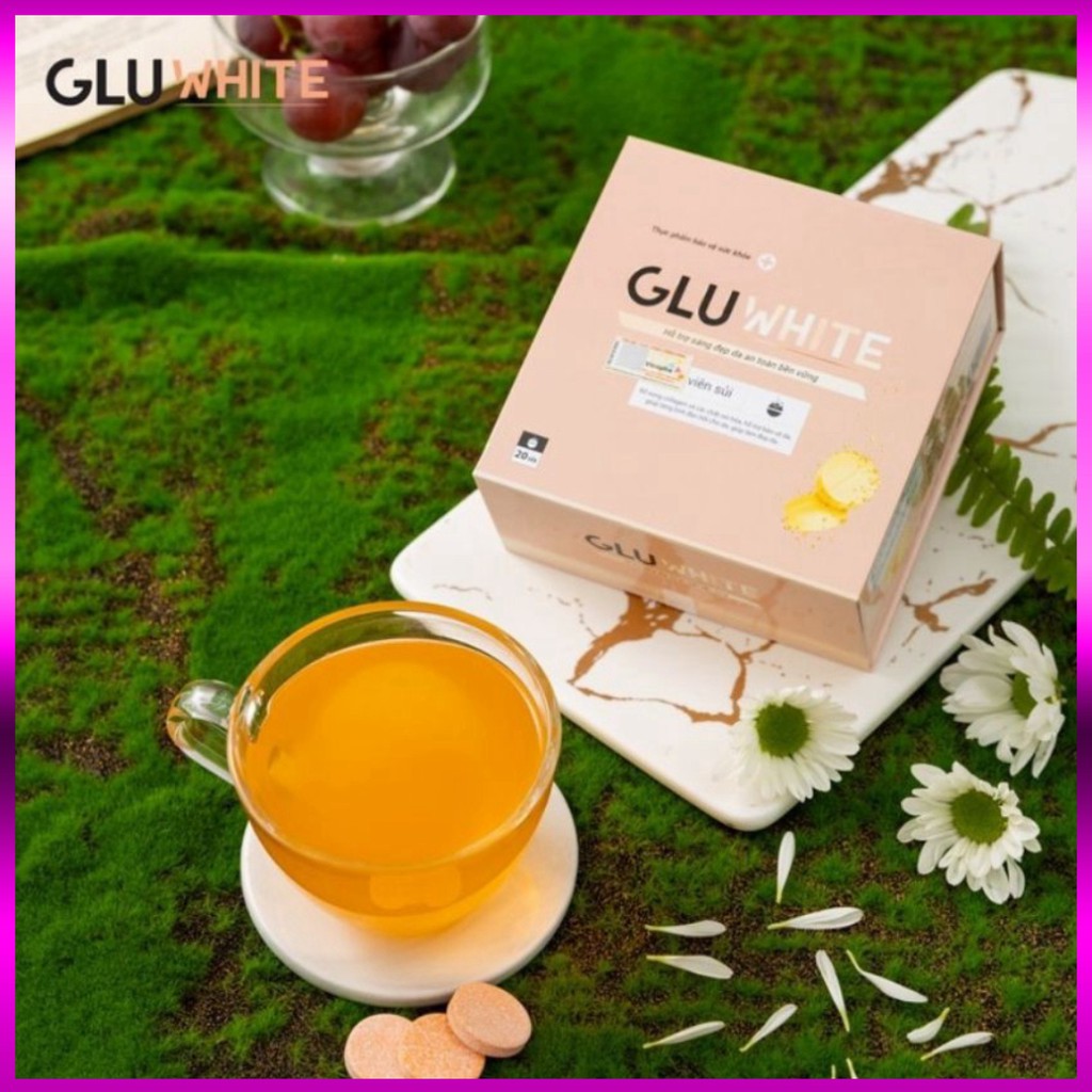 Viên Uống Trắng Da GluWHITE Dạng Sủi Với Collagen, Vitamin C Hỗ Trợ Làm Đẹp Da, Giảm Mờ Nám. Hiệu Quả Sau 30 Ngày | BigBuy360 - bigbuy360.vn