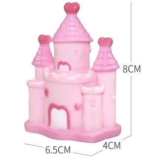 phụ kiện bánh sinh nhật [MIỄN SHIP❤️] Lâu đài trang trí bánh kem sinh nhật cho bé