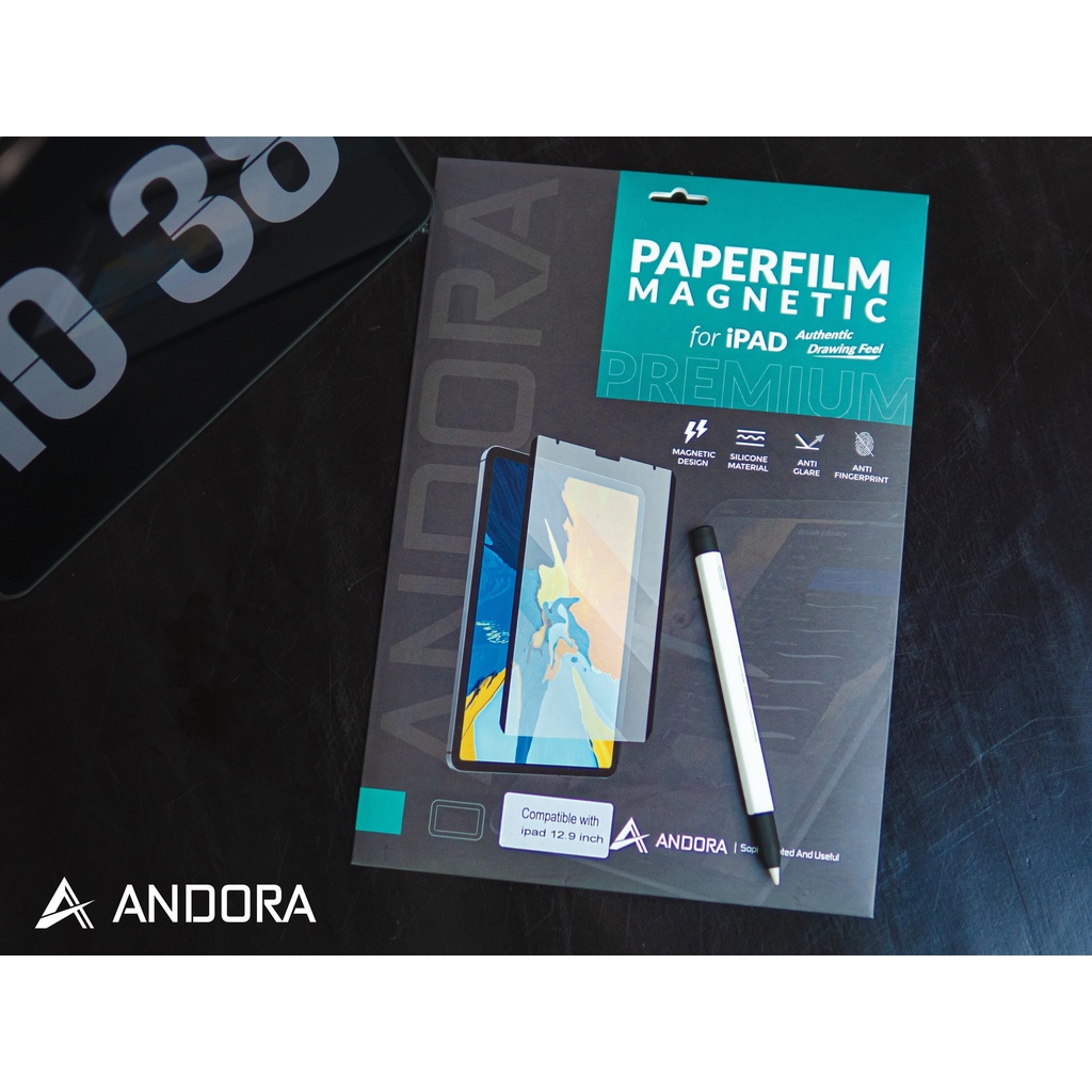 Tấm film nam châm ANDORA Paperfilm Magnetic cho iPad