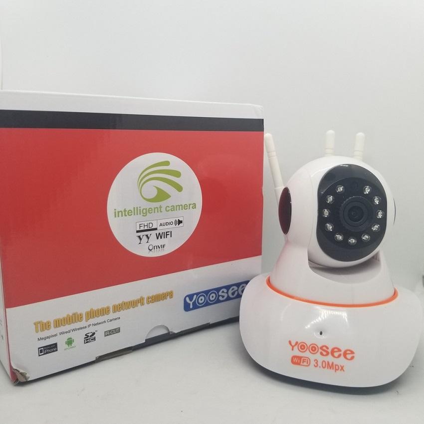 Camera Wifi Yoosee 3 râu 3.0Mpx Full HD Mẫu Mới Nhất Xem Đêm Rõ Nét, Đàm Thoại, Ghi Âm, Cảnh Báo