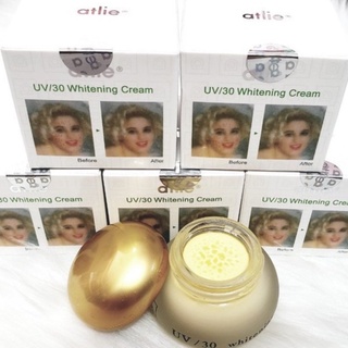 ( Nắp tròn ) Kem dưỡng trắng da, chống nắng UV/30 Atlie Vitamin E - 16g