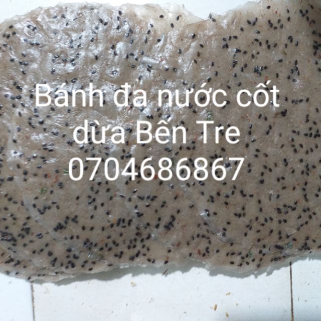 Bánh đa nước cốt dừa Bến Tre