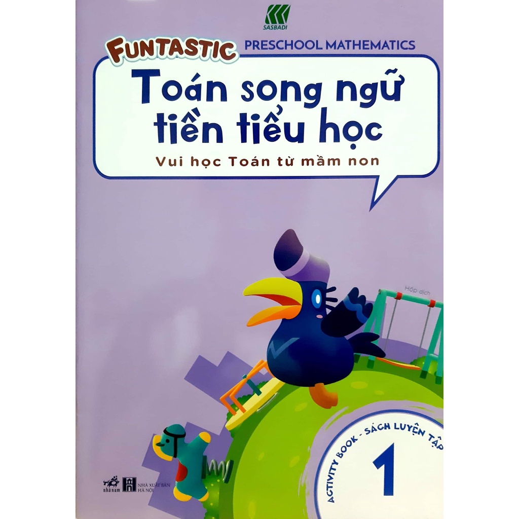 Sách - Toán Song Ngữ Tiền Tiểu Học 1 - Activity Book