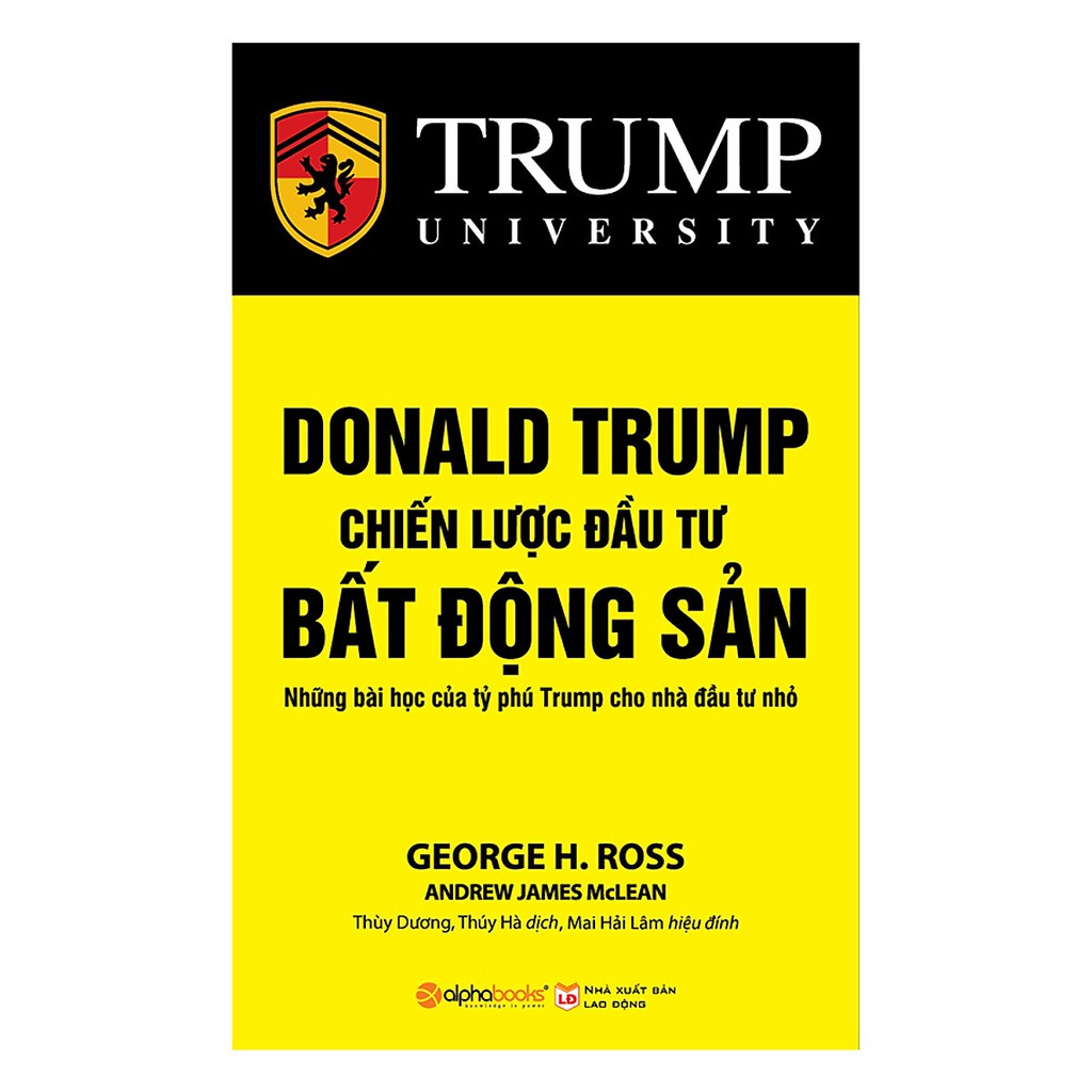 Sách Alphabooks - Donald Trump - Chiến Lược Đầu Tư Bất Động Sản