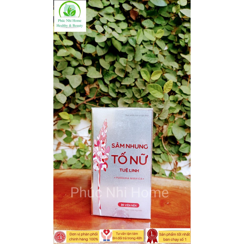Sâm nhung tố nữ Tuệ Linh lọ 30 viên chính hãng mẫu mới, bổ sung nội tiết tố, duy trì sắc đẹp, sức khoẻ, sinh lý nữ | BigBuy360 - bigbuy360.vn