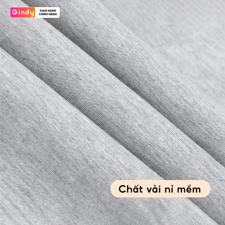 Quần jogger nỉ da cá thể thao nam nữ GINDY unisex dày dặn ấm áp phong cách Ulzzang thời trang thu đông QN002