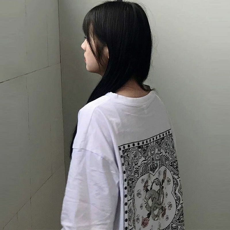 Áo Thun Tay Lỡ 100% Cotton Form Rộng Unisex Nam Nữ Ulzzang In Họa Tiết