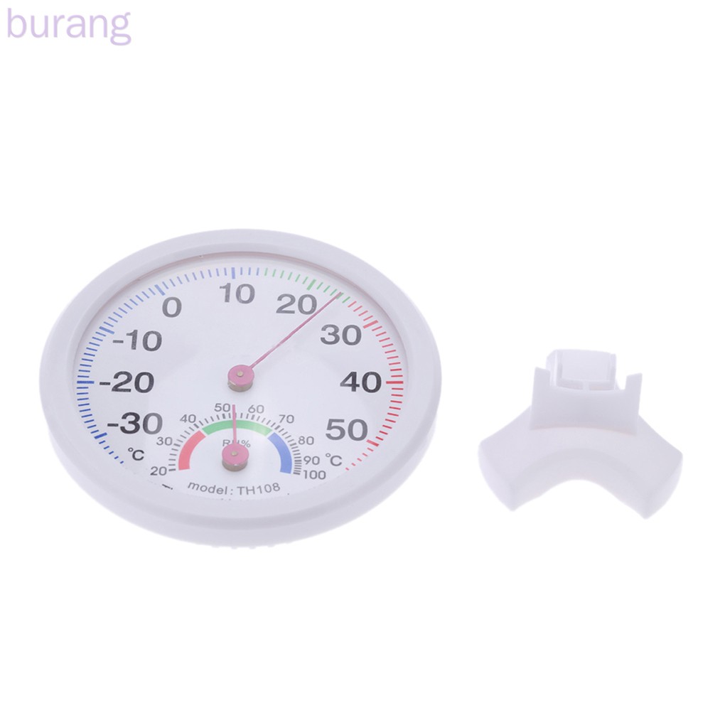Đồng hồ đo nhiệt độ/ độ ẩm hình tròn tiện dụng