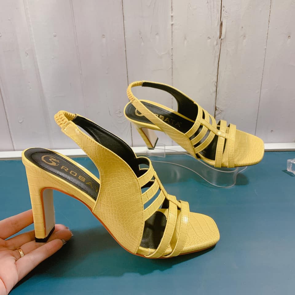 Giày sandal nữ cao gót sang chảnh RO264, chính  hàng ROSATA,[GIAYRO264] nhập mã  giảm giá  còn 120k