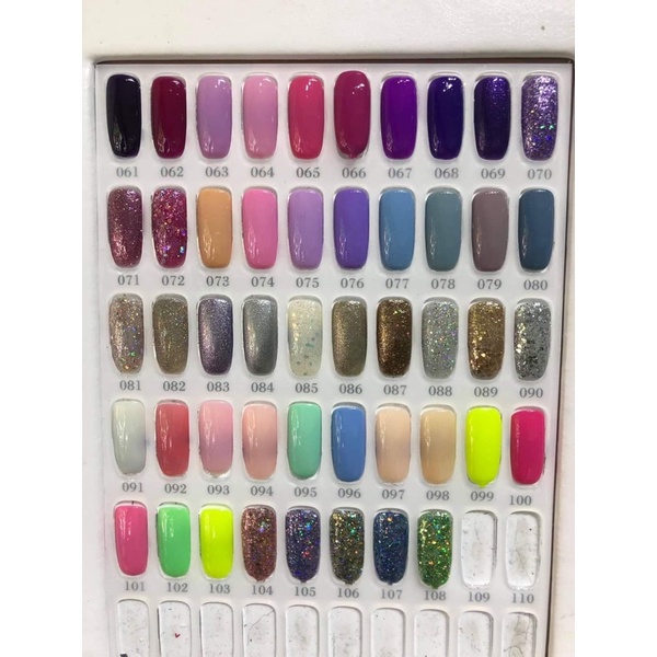 Sơn allnail_ sơn cao cấp mã 41-&gt;80