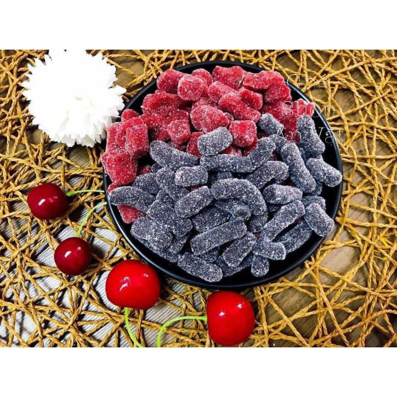 500gram KẸO DÂU 🍓 tây, 🍓tằm Mix