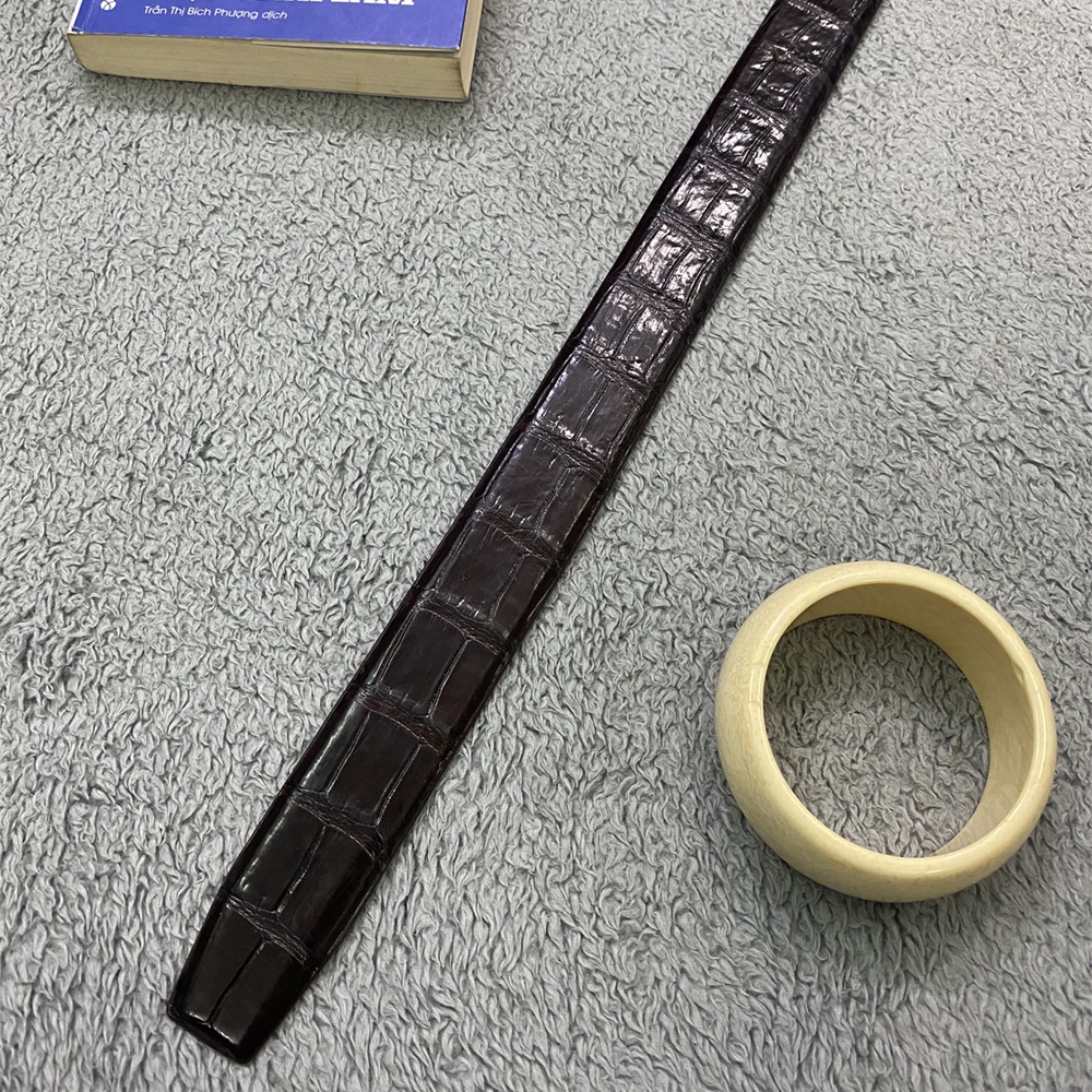 Thắt Lưng Nam da cá sấu TIẾN CÔNG thời trang TCN2010