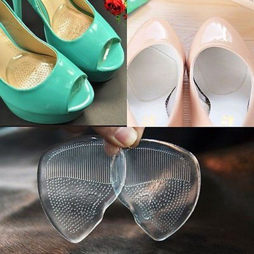 set 2 miếng lót giày massage silicon êm chân (mầu xanh) 2019