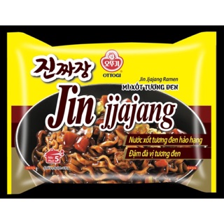 Mì Ottogi Xốt Tương Đen Jin Jjajang Ramen (Gói 135g)