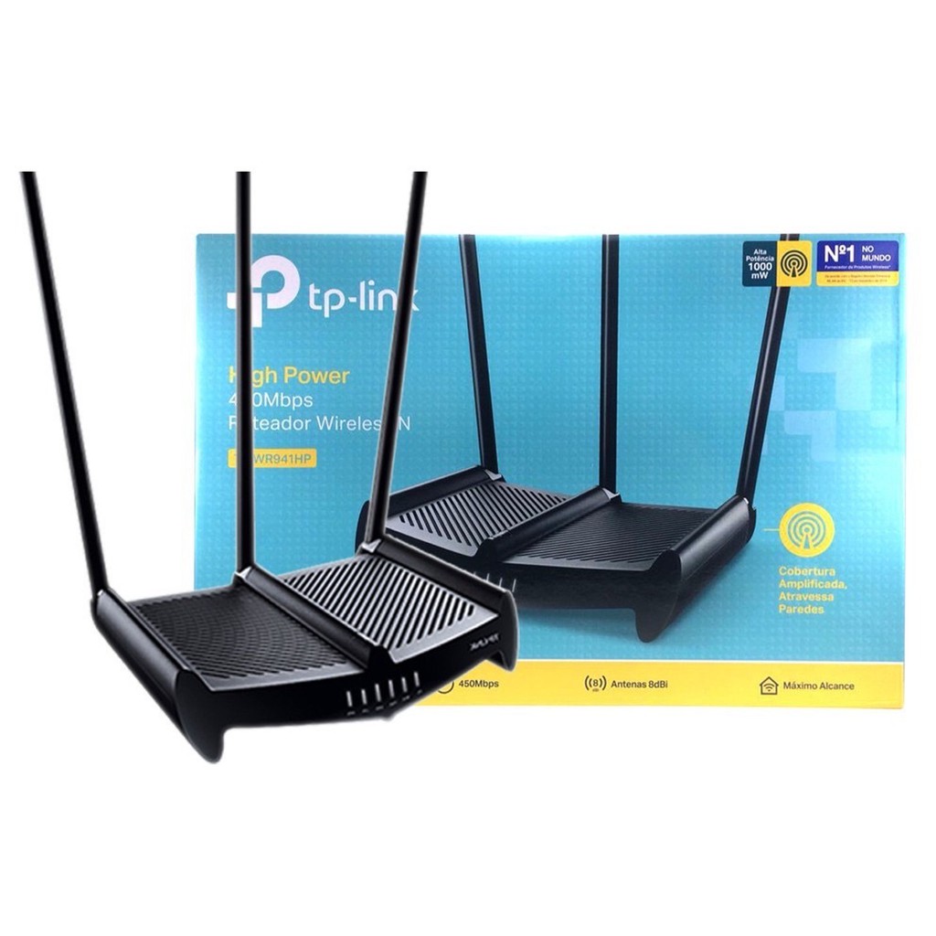 [Wifi Xuyên Tưởng] Bộ Phát Wifi Xuyên tường TP-Link WR941HP 450Mbps