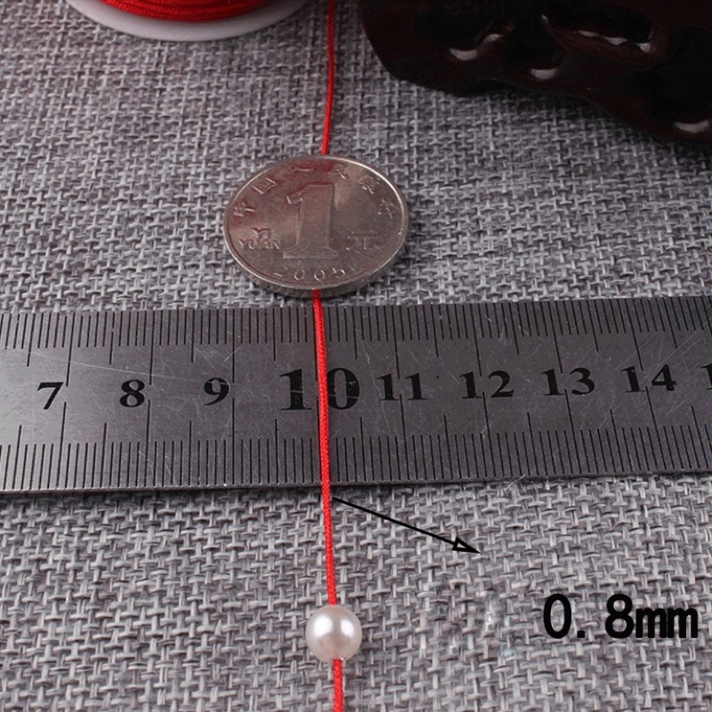 🔰 GIÁ BÁN SỈ 🔰 LOẠI I: Cuộn dây dù đan vòng handmade 0.8mm 25 màu lựa chọn - Dây siêu đẹp