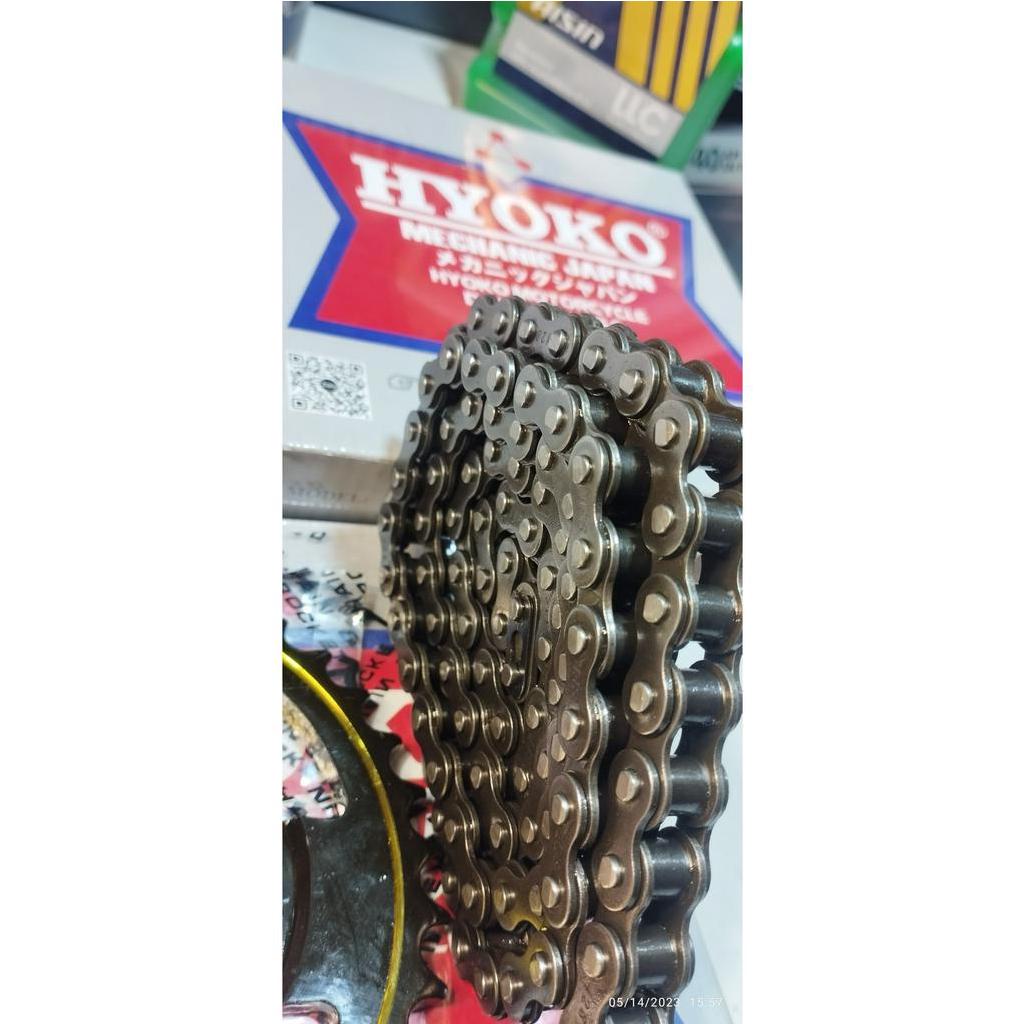 Nhông Sên  Dĩa Hyoko - Công nghệ Fineblanking + Solid Bush, tôi luyện nhúng Carbon, bảo hành 12 tháng