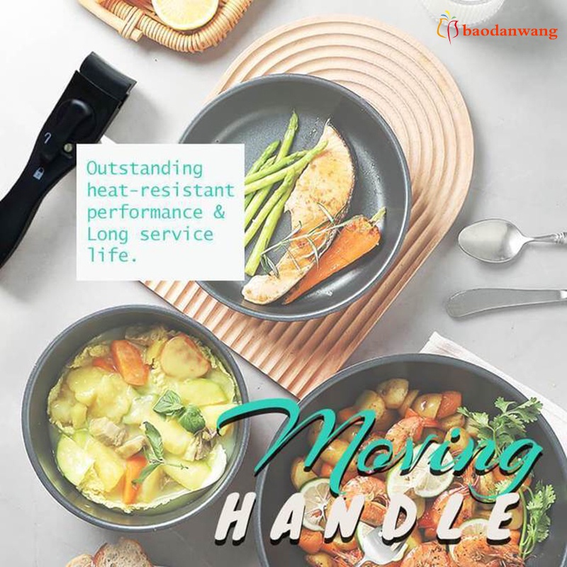 Tay cầm nồi chảo chống bỏng có thể tháo rời tiện dụng