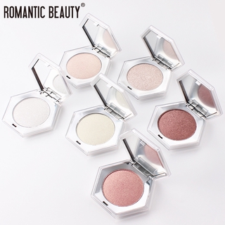 Phấn phủ Romantic Beauty cao cấp 3D trang điểm tạo khối màu đơn sắc 12.5g