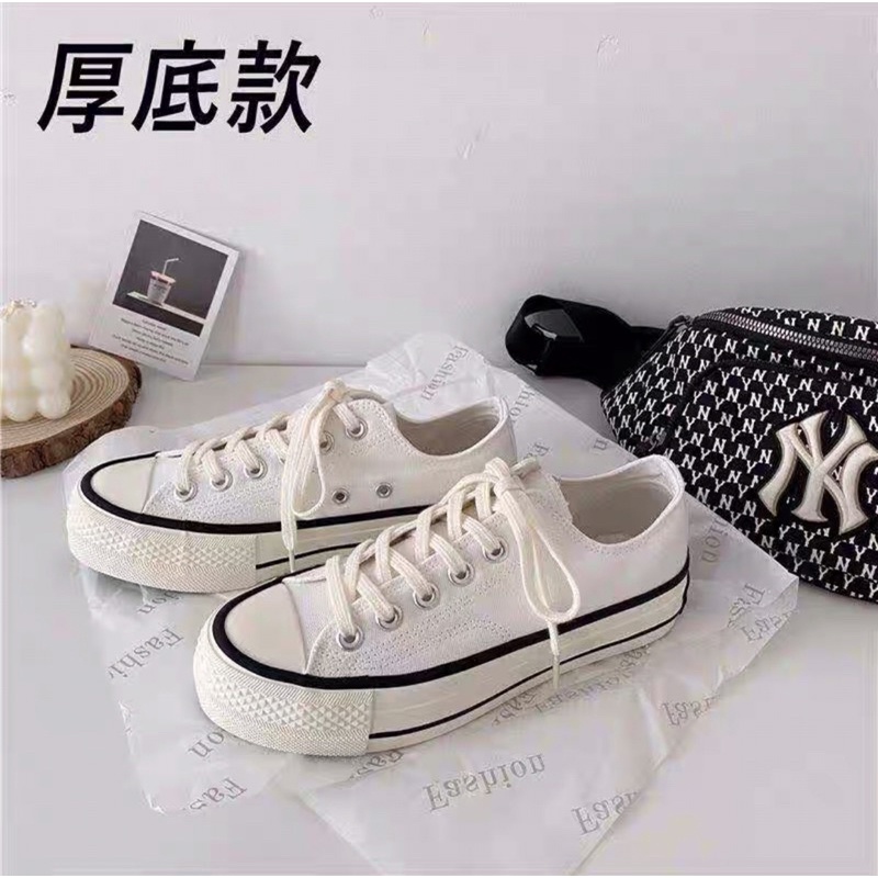 [ORDER] Giày ullzang đế 3cm (SẴN ĐEN 39, Hồng 40, xanh 35)