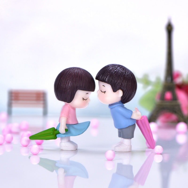 Bộ 2 Cây Dù Mini Trang Trí Sân Vườn