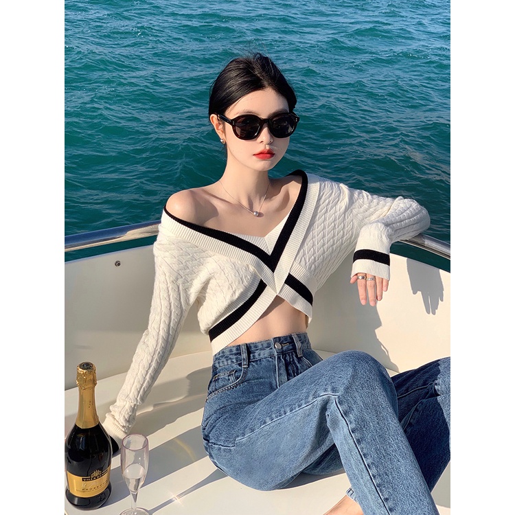 Áo crop top Thời Trang Hàn Quốc Cho Nữ