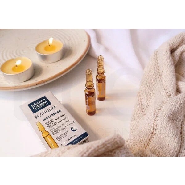Tinh chất Marti Derm Platinum Night Renew (30 ống)