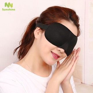Băng bịt mắt ngủ họa tiết vân báo/màu trơn
