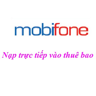 Nạp tiền Mobifone cung cấp OTP
