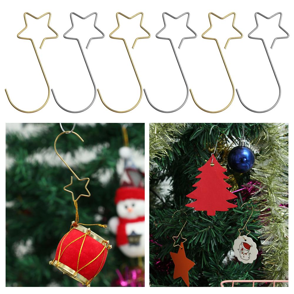 Set 20 Móc Treo Đồ Trang Trí Giáng Sinh|Giá Đỡ Đèn Treo Cây Thông Noel Trang Trí Nhà Cửa