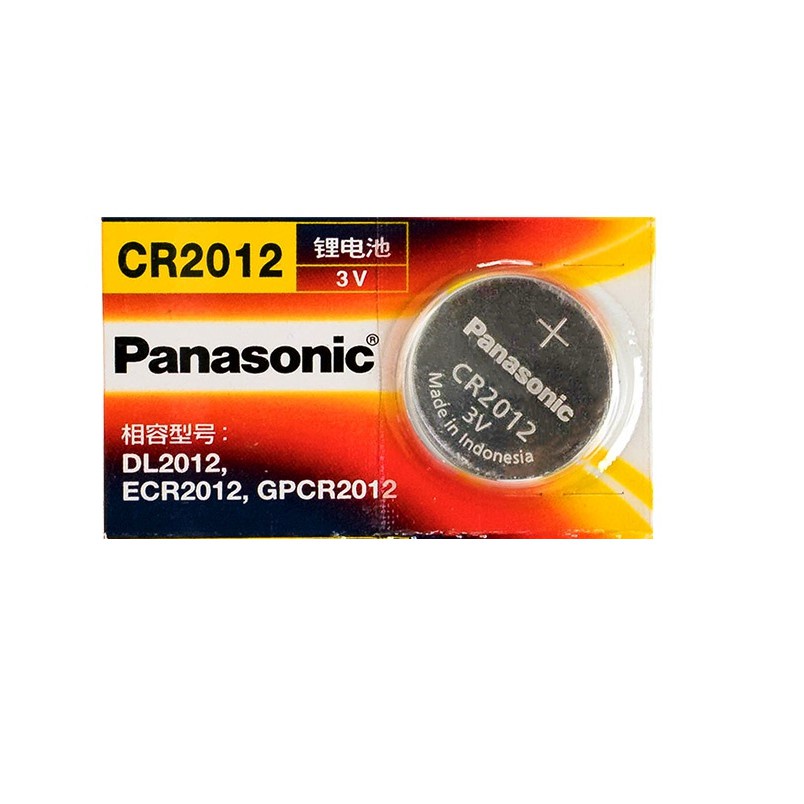 Pin CR2012 Panasonic Pin 3V Lithium Made in Indonesia