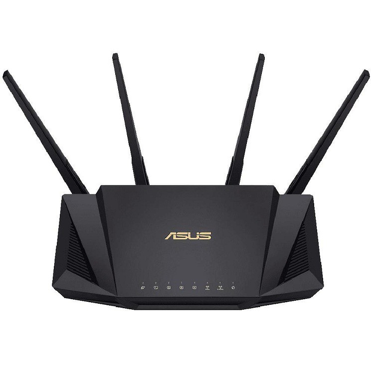 Thiết bị wifi Router Wifi Asus RT-AX58U Chuẩn AX3000 Dual Band WiFi 6 - Hàng Chính Hãng