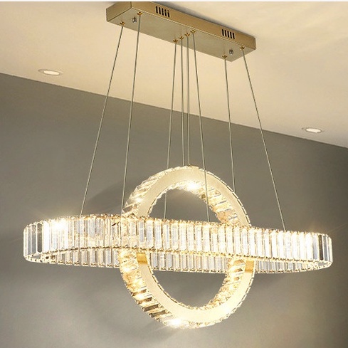 Đèn Thả Pha Lê K3 Sang Trọng Hiện Đại Trang Trí Phòng Ngủ, Phòng Bếp, Phòng Khách SHOWROOM Cực chất ( Tặng Kèm Bóng Led)