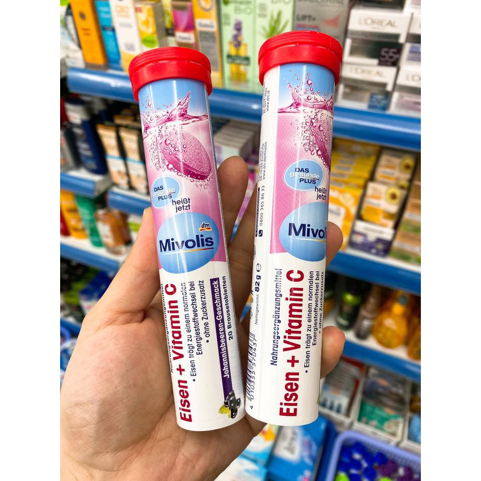 (Chính Hãng) Viên sủi Mivolis nhiều vị | BigBuy360 - bigbuy360.vn