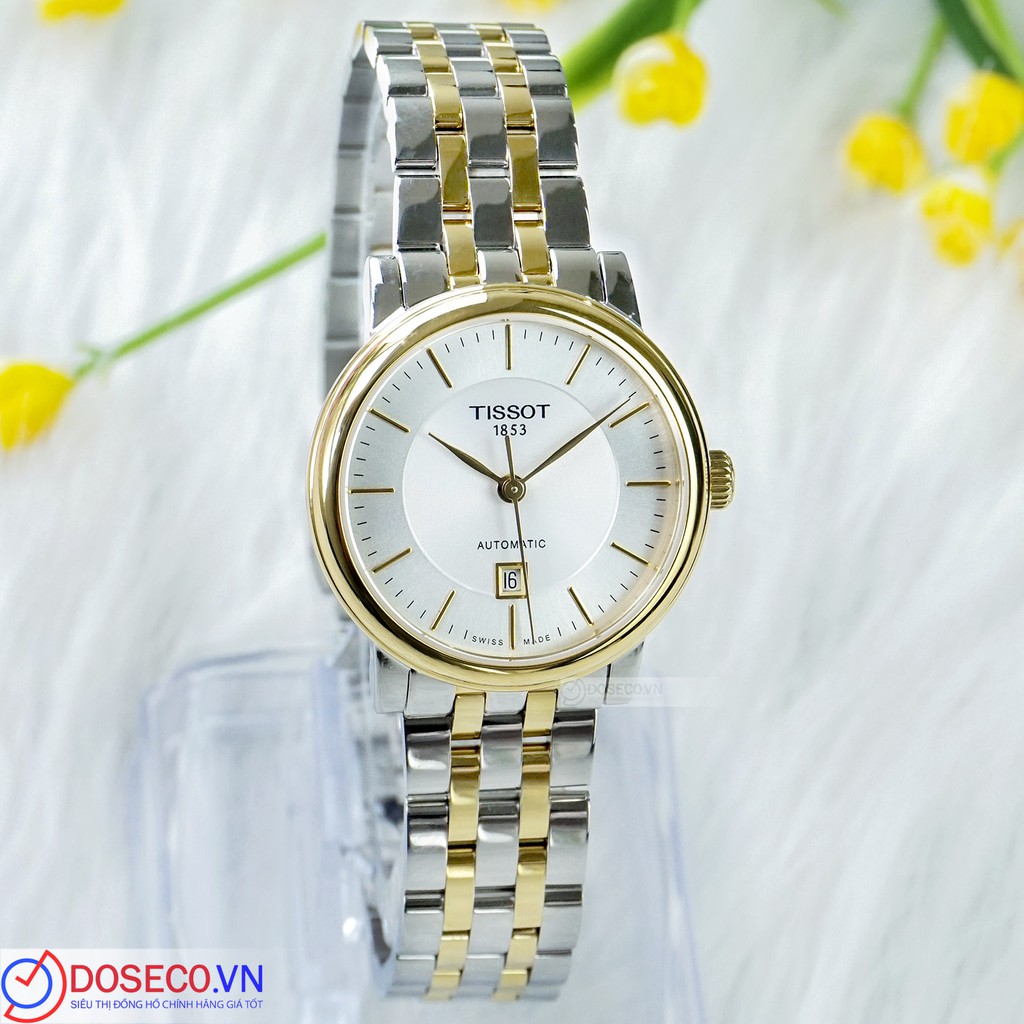 Đồng hồ nữ Tissot Carson Automatic Lady T122.207.22.031.00