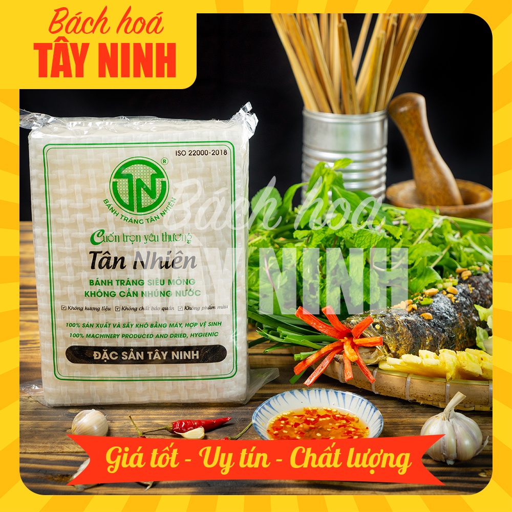 Bánh tráng 470g Tân Nhiên siêu mỏng Tây Ninh | BigBuy360 - bigbuy360.vn