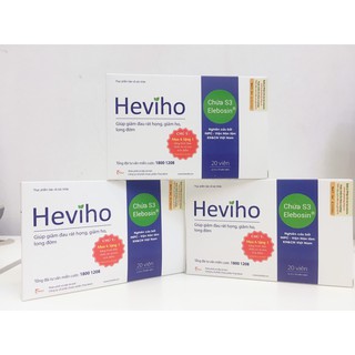 Heviho giảm viêm họng hạt, ho mãn tính (tích điểm 6 tặng 1)