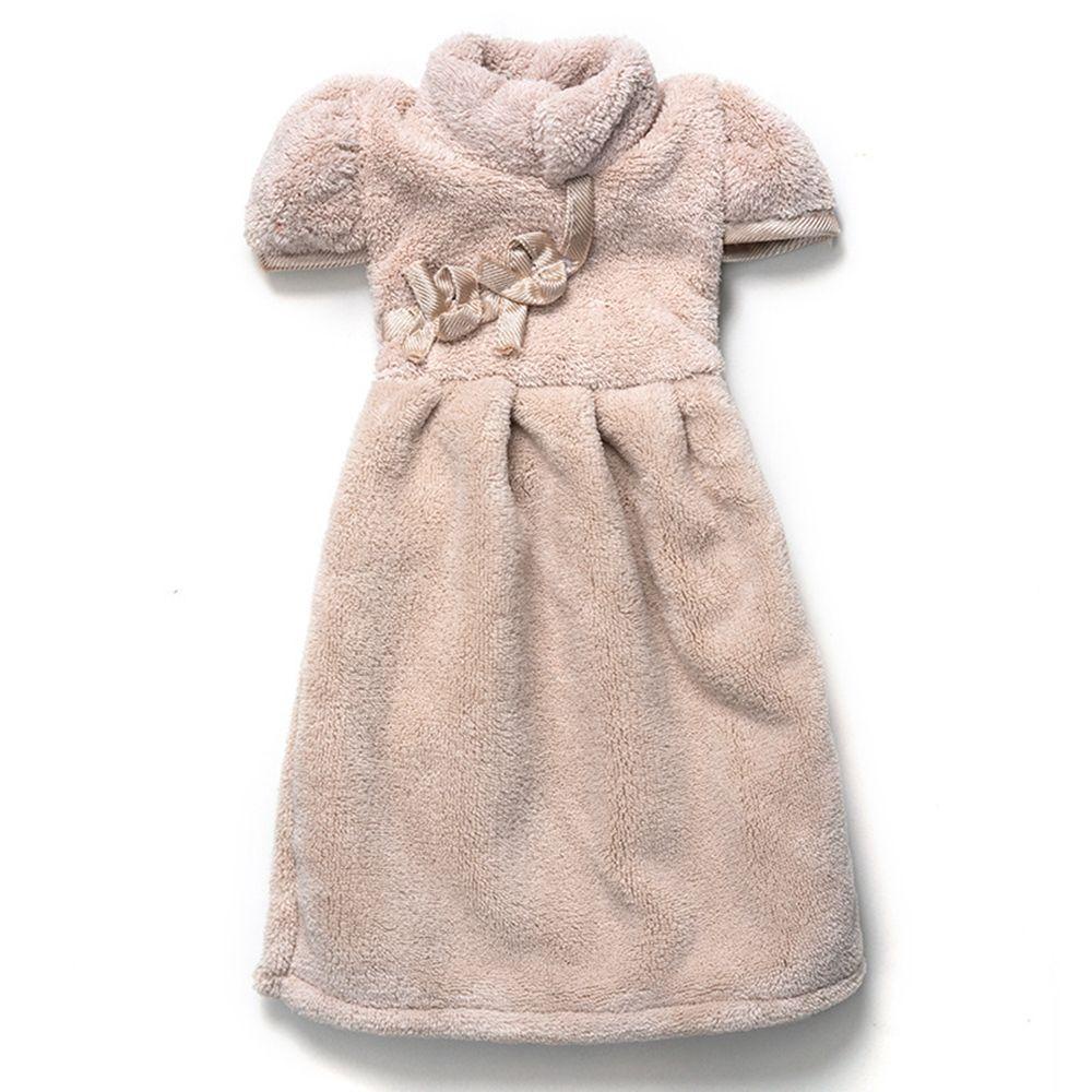 Khăn Lau Chén Dĩa Mini Có Móc Treo Họa Tiết Dễ Thương Chất Lượng Cao