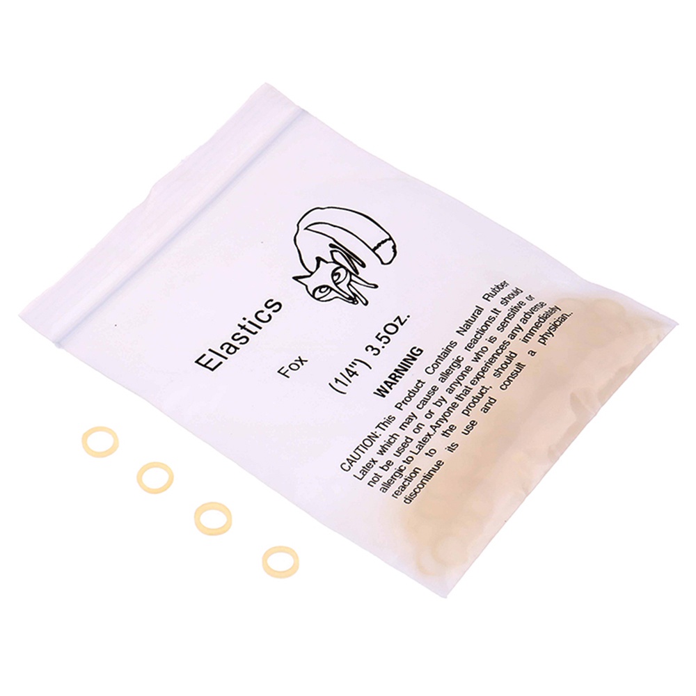 Set 100 Dây Cao Su Đàn Hồi Răng Chuẩn Nha Khoa 3.5 / 5.0 / 6.5 OZ Chất Lượng Cao