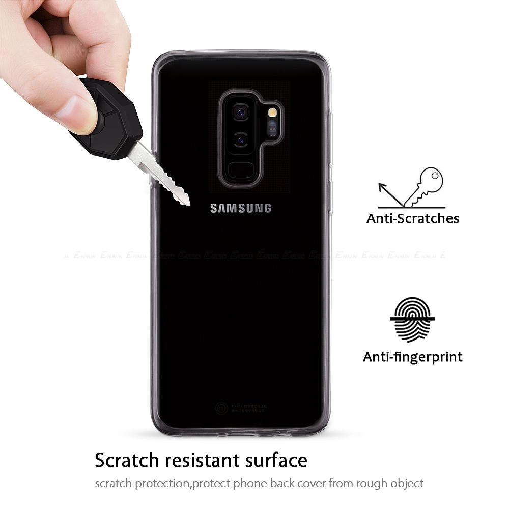 Ultra Ốp Điện Thoại Silicon TPU Mềm Trong Suốt Siêu Mỏng Cho Samsung Galaxy S23 S22 S21 S20 FE S10 Note 20 Ultra 10 Plus Lite 9 S10e S9