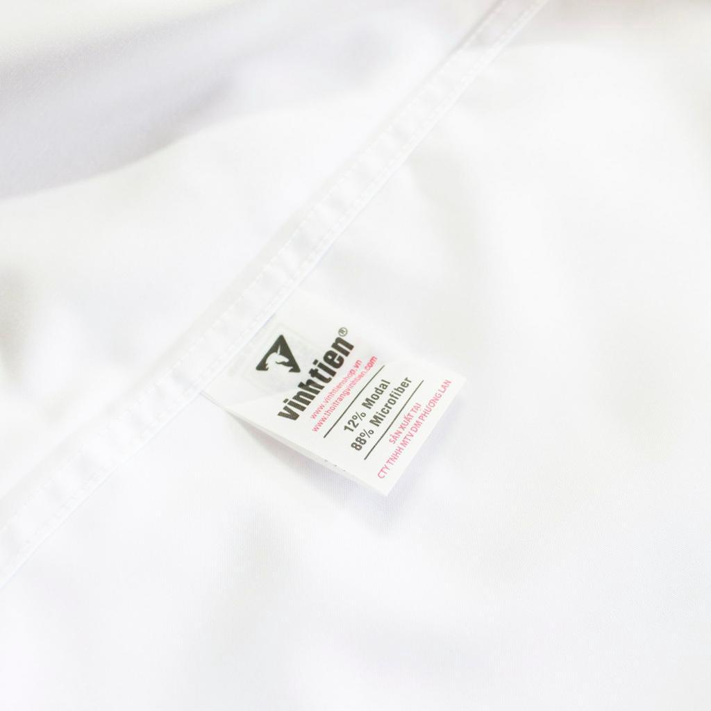 Áo Sơ Mi Dài Tay Modal Regular Fit 369 Vĩnh Tiến - LT5-G800 - Trắng