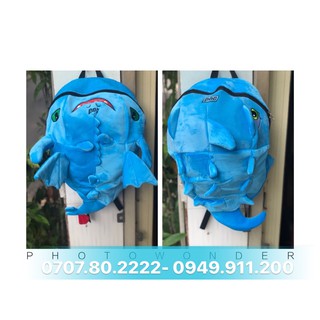 balo rồng - balo khủng long vải nhung