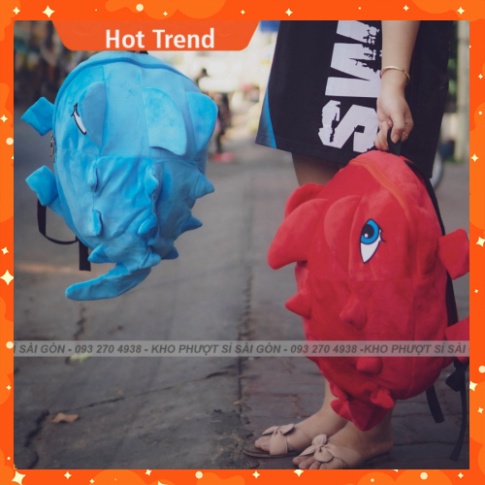 Balo siêu cute cho bé đi học - Balo khủng long nhung vải mịn ver2.0 mặt 3D mới nhất chọn màu