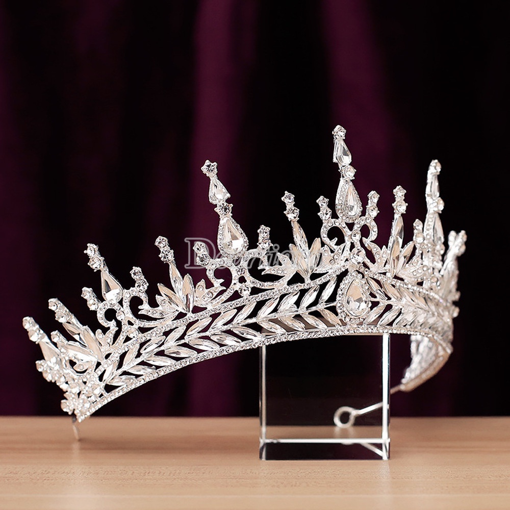 Vương Miện Công Chúa Đính Đá Thời Trang Sang Trọng Cho Nữ