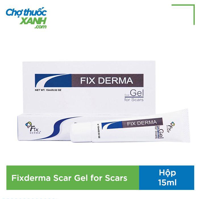 Gel mờ sẹo Fixderma Scar Gel 15g